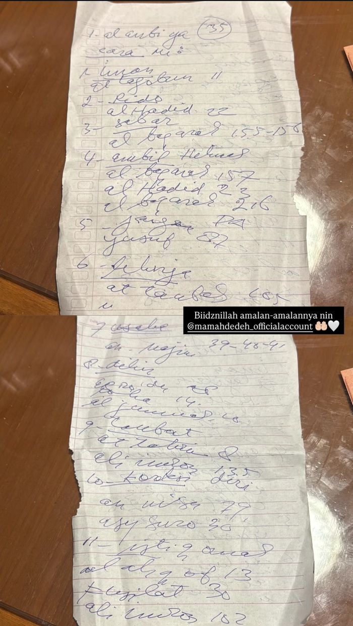 Inara Rusli mengunjungi Mamah Dedeh dan mendapat amalan doa