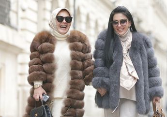 Tampil Kompak dengan Gaya Sederhana, Ini Penampilan Syahrini dan Aisyahrani Saat di Jepang dengan Tas Mewah Merek Sama