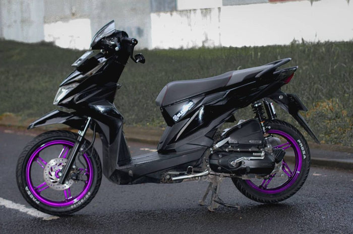Mulai Rp 250 ribuan, repaint pelek motor Honda BeAT di Surya Painting 18, bikin kaki-kaki makin kece cuy!