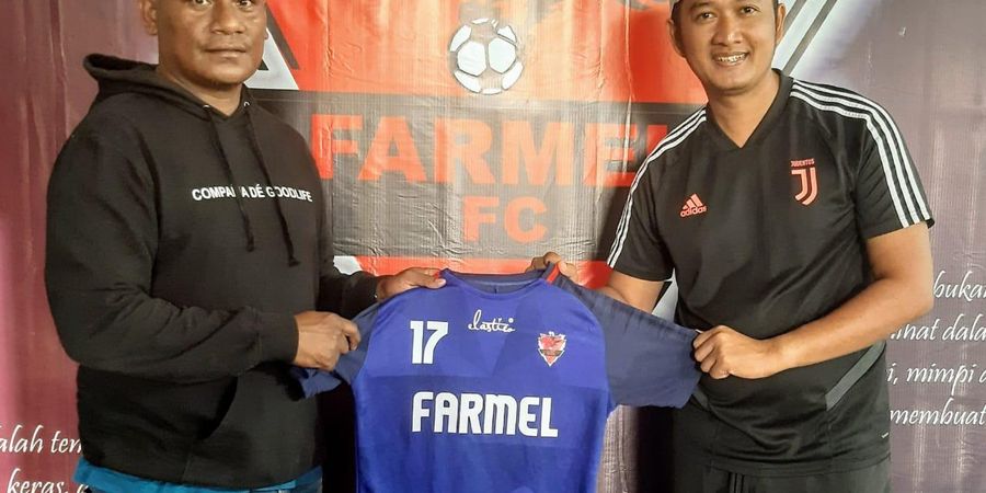 Adnan Mahing Ditunjuk Jadi Pelatih Klub Pendatang Baru Liga 3 Farmel FC