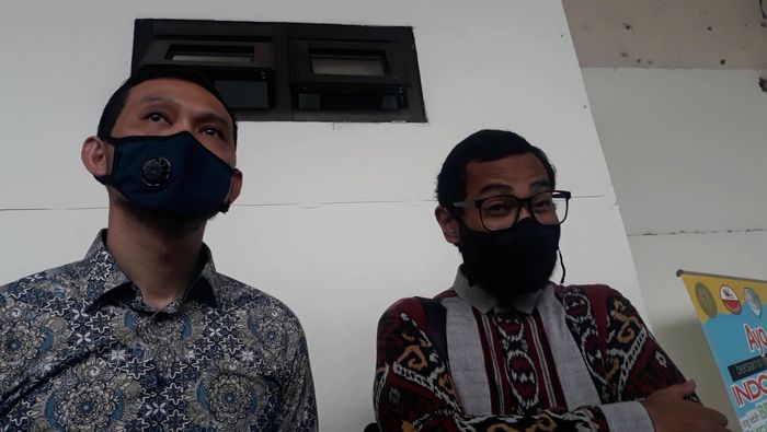 Kuasa hukum Dwi Sasono, Aris Marasabessy saat ditemui Grid.ID di Pengadilan Negeri Jakarta Selatan, Kamis (8/10/2020).