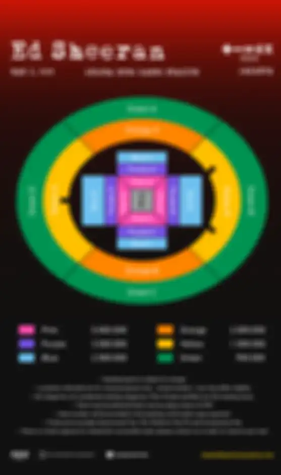 Ed Sheeran: +-=÷x Tour 2024 in Jakarta