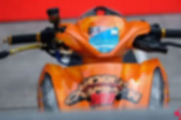 Honda Vario 150 berbalut decal Marc Marquez juara dunia 2019, tampil atraktif dan bisa jadi inspirasi.