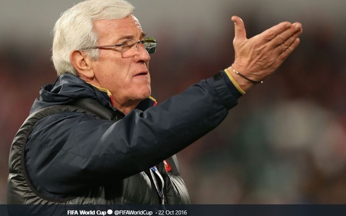 Pelatih yang berhasil membawa timnas Italia berhasil menjuarai Piala Dunia 2006, Marcello Lippi.