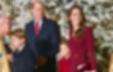 Senada! Penampilan Menawan Keluarga Pangeran William dan Kate Middleton di Acara Natal