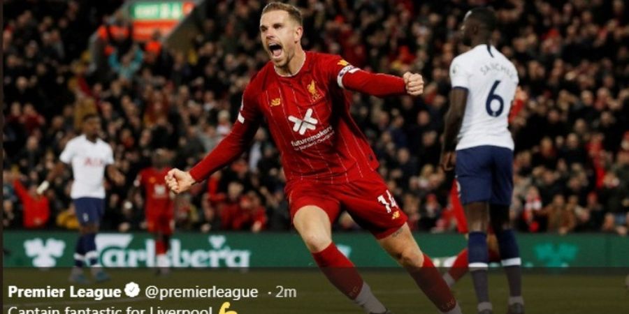 Hasil Liga Inggris - Balas Gol Kilat Harry Kane, Liverpool Benamkan Spurs