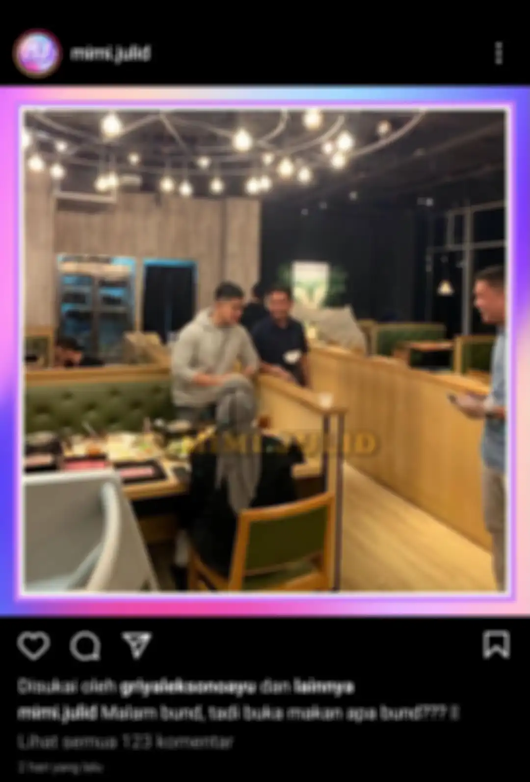 Kaesang Pangarep dan Nadya Arifta bukber