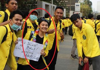  Livia Ellen, Mahasiswi UI yang Kecewa Fotonya Viral Saat Aksi di DPR RI Ternyata Bukan Orang Sembarangan