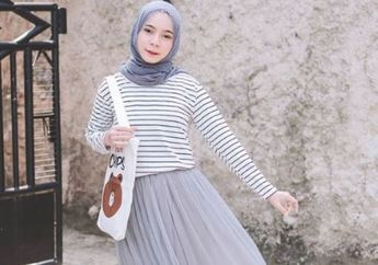 Ingin Tampil Feminin dengan Rok Tutu? Contek Gaya Hijabers dengan Fashion Item di Bawah Rp 250 Ribu yuk!
