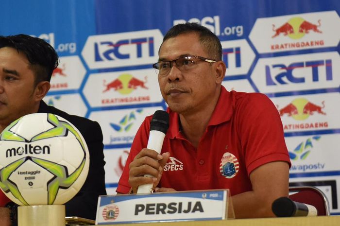  Mustaqim saat masih menjabat Asisten pelatih Persija Jakarta.