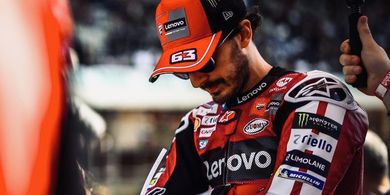 MotoGP Prancis 2026 - Raih Pole tapi Jatuh Lagi, Francesco Bagnaia Sebut Itu Bukan Kesalahan Pembalap