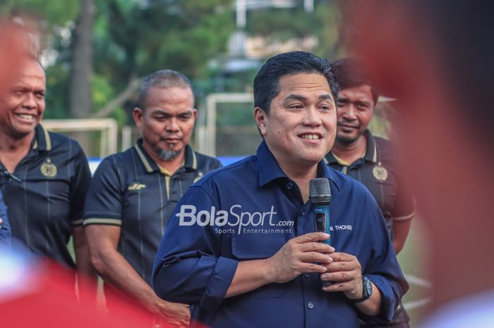 Ketua Umum PSSI, Erick Thohir beberkan alasan penunjukkan Frank Wormuth sebagai pelatih pendamping Timnas U-17 Indonesia.