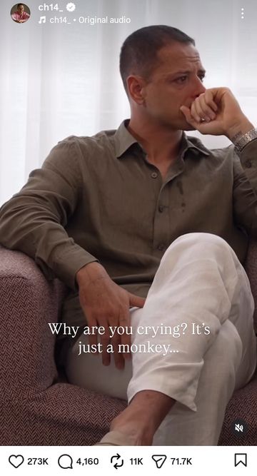 Javier Hernamdez menangis melihat video Punch.