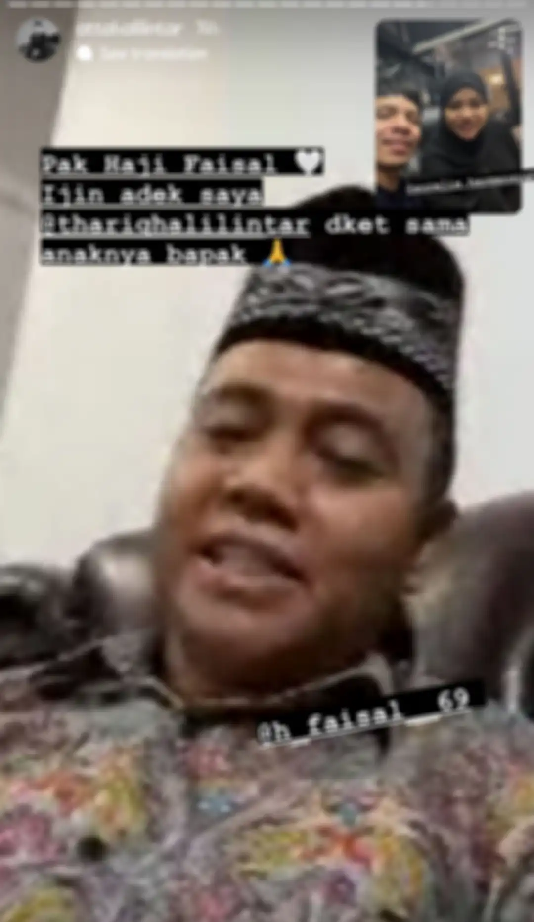 Thariq bertemu orang tua Fuji