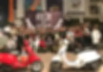 Keren.. Ada Kegiatan Mempersatukan Semua dan Komunitas Vespa Matic di Bandung