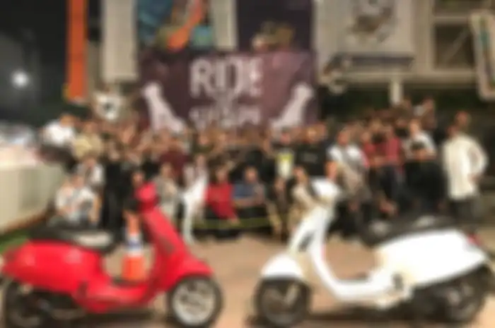Bengkel dan komunitas Vespa matic bersatu di Bandung