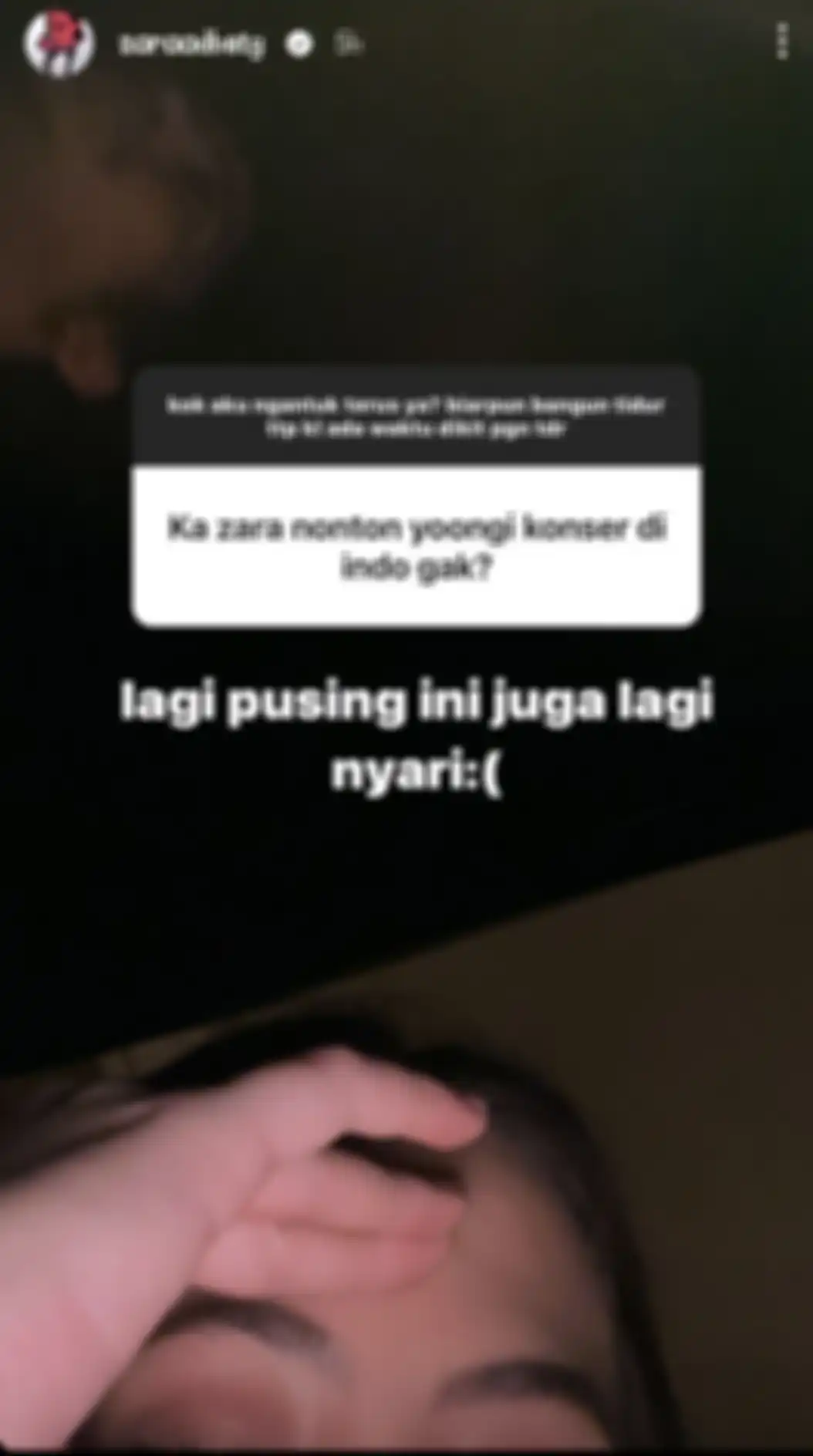 Adhisty Zara cari tiket konser Suga BTS