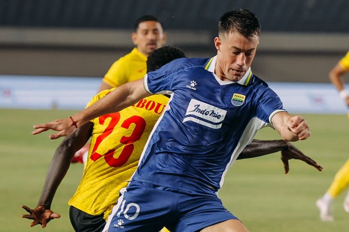 Mariano Peralta dalam laga Persib Bandung vs Manila Digger di AFC Champions League Two 2026/27, Senin (31/7/2026). 