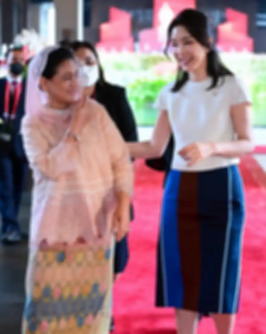 Cantiknya Ibu Negara Korea Selatan di G20, Si Fashionista yang Awet Muda di Usia 50 Tahun