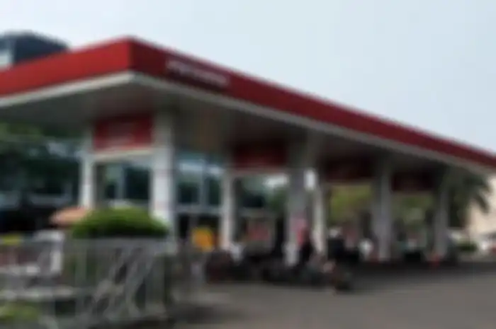 Ilustrasi SPBU Pertamina.