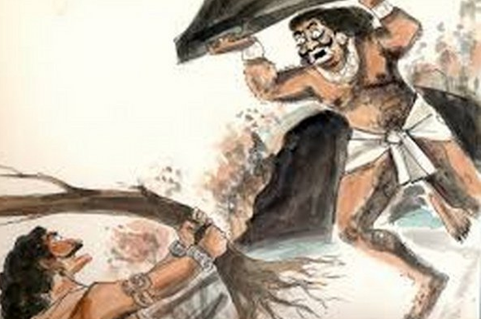 Bakasura melawan Bima