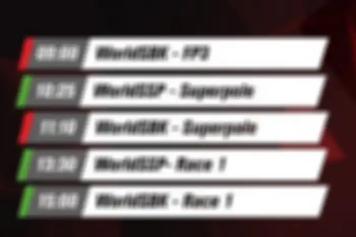 Buat yang enggak bisa menonton langsung balap WSBK 2021 di sirkuit Mandalika, bisa saksikan langsung di dua saluran TV ini.