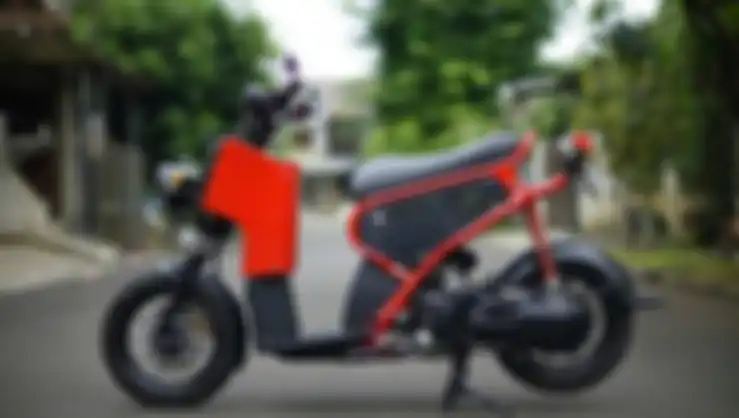 Suzuki Spin bergaya Honda Ruckus