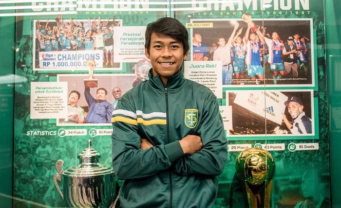 Pemain muda Persebaya Surabaya, Mochamad Supriadi.