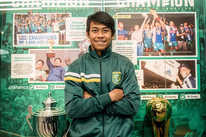 Pemain muda Persebaya Surabaya, Mochamad Supriadi.