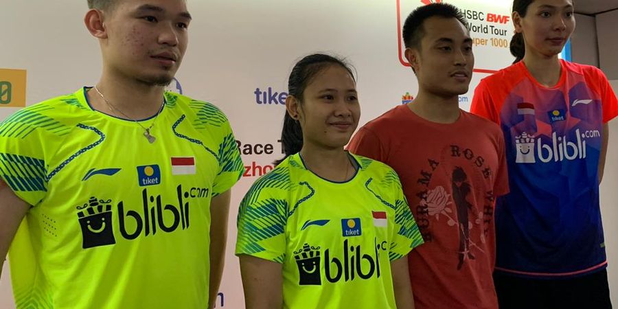 Indonesia Open 2019 - Pelakon Derbi Merah Putih Sama-sama Tampil Total