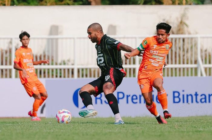 Suasana pertandingan antara FC Bekasi City melawan Persiraja Banda Aceh, Kamis (19/9/2024).