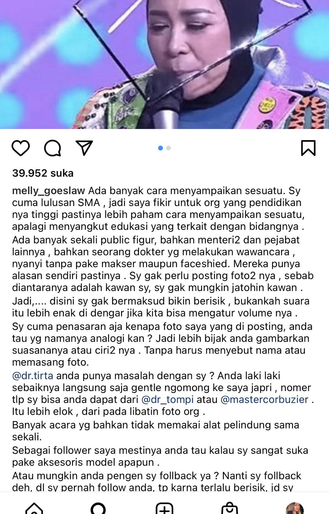 Postingan Melly Goeslaw