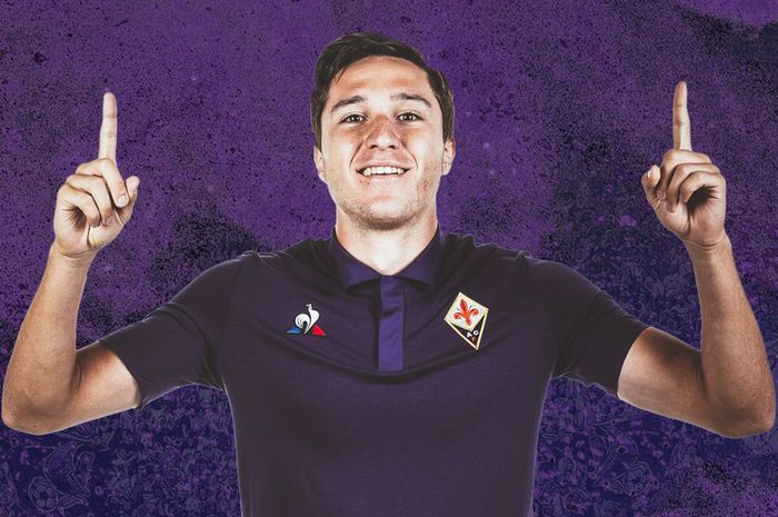 Penyerang Fiorentina, Federico Chiesa.