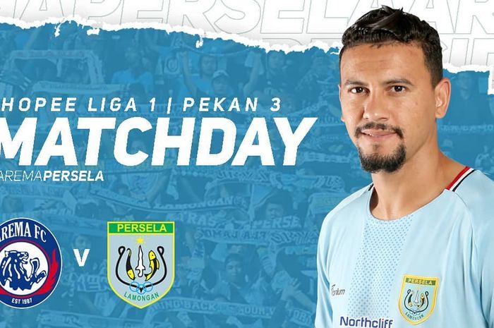 Live streaming Arema FC Vs Persela Lamongan pada pekan ketiga Liga 1 2019.