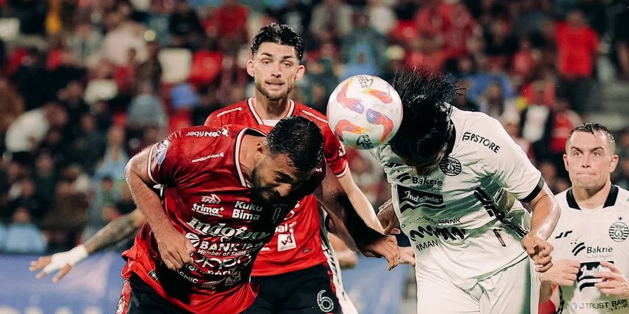 Hasil Liga 1 - Tercipta 4 Gol, Bali United Tumbangkan Persija