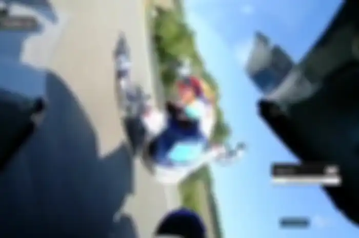Jorge Martin mengalami patah tangan kiri akibat high side