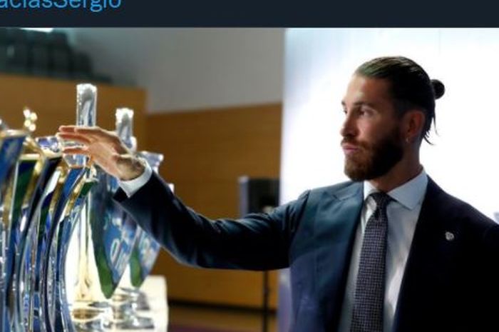 Sergio Ramos berpisah dengan Real Madrid pada Rabu (16/6/2021).