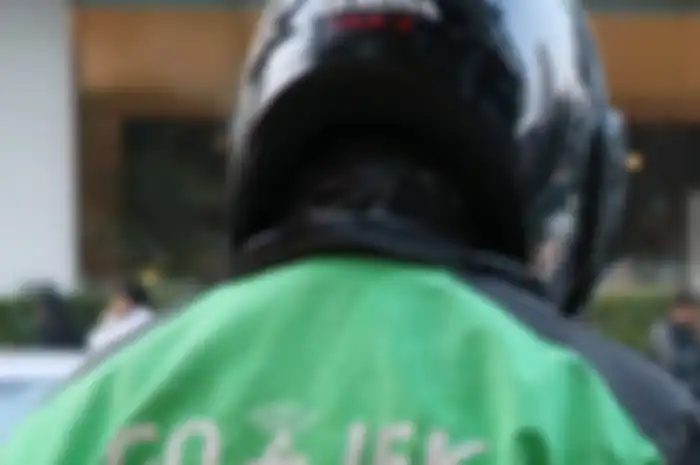 Ilustrasi driver ojol.