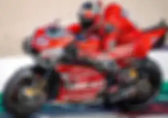 Video Michele Pirro Tes MotoGP Privat di MIsano Pakai Mikrofon Segala, Demi Protokol Kesehatan