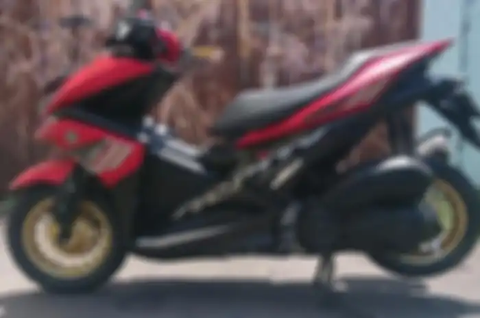Yamaha Aerox Unik, Tampilan Baby Looks, Pasang Pelek VND Ring 12