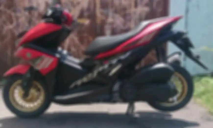 Yamaha Aerox Unik, Tampilan Baby Looks, Pasang Pelek VND Ring 12