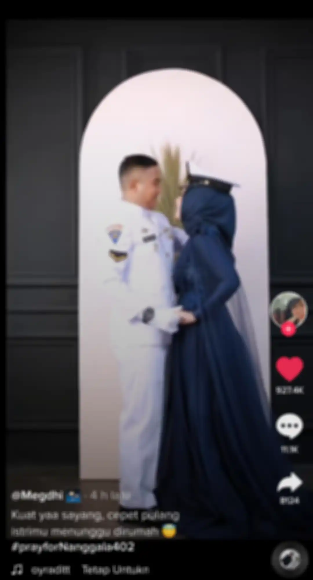 Unggahan salah satu istri awak KRI Nanggala-402.