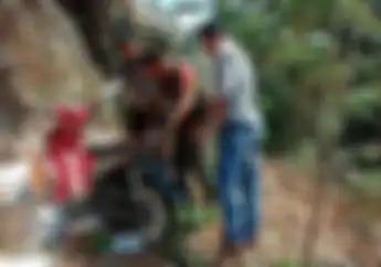 Klaten Geger, Sebuah Yamaha Mio J Misterius Ditemukan di Tumpukan Sampah