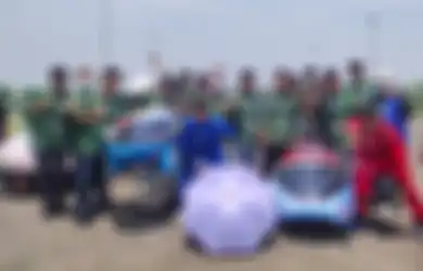 Kasih Inovasi Baru, Mobil Listrik Mahasiswa UMM Juara Satu di Kompetisi Mobil Nasional 2022