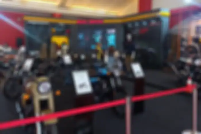 ILUSTRASI booth Royal Enfield di pameran otomotif. Jelang IIMS 2023, Royal Enfield akan rilis motor baru?