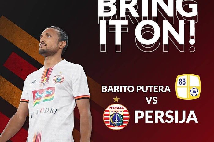 Live streaming Barito Putera Vs Persija Jakarta pada pekan pertama Liga 1 2019.