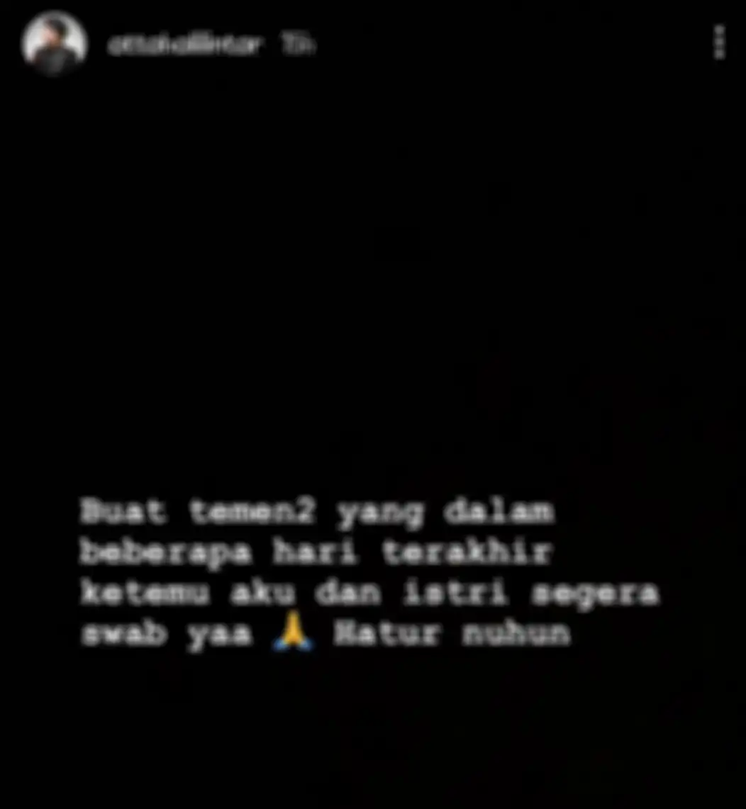 Postingan Atta Halilintar 