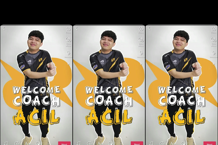 Acil, Pelatih Baru RRQ Hoshi