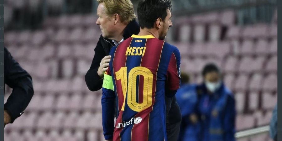 Lebih Pilih Fokus ke Ronald Koeman, Calon Presiden Barcelona Tak Jamin Masa Depan Lionel Messi