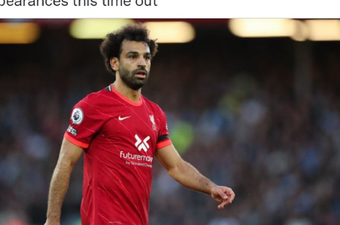 Penyerang andalan Liverpool, Mohamed Salah